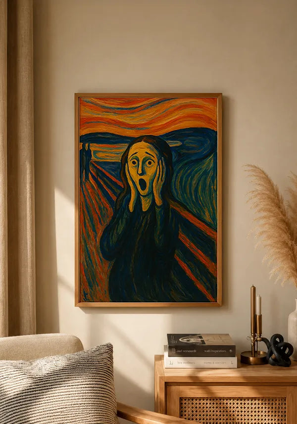 Quadro Monalisa O Grito