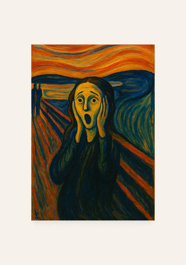 Quadro Monalisa O Grito