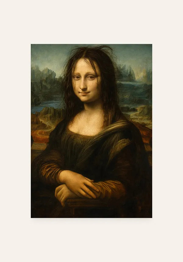 Quadro Monalisa Cansada