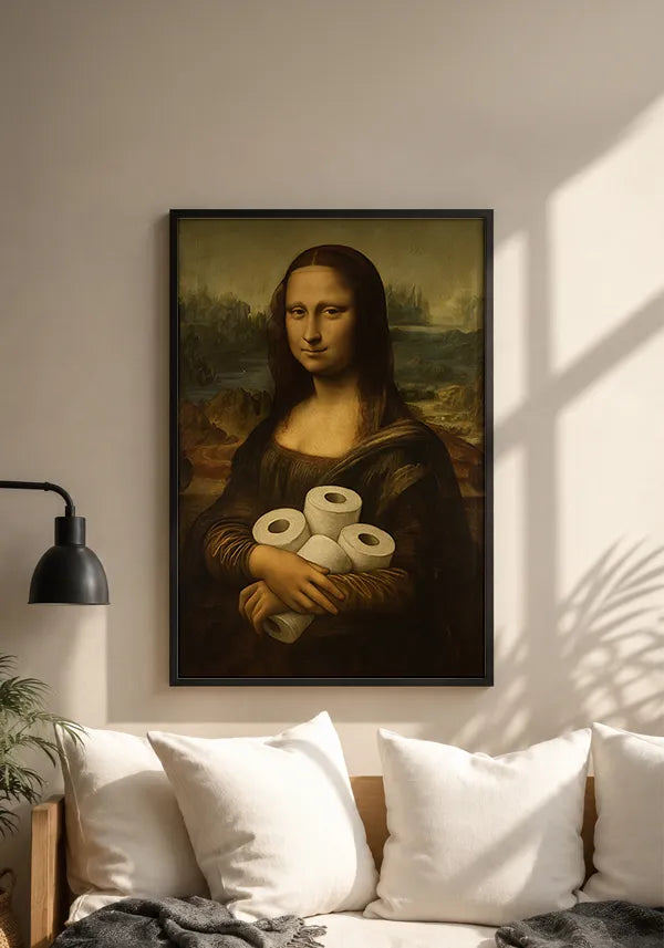 Quadro Monalista Banheiro II