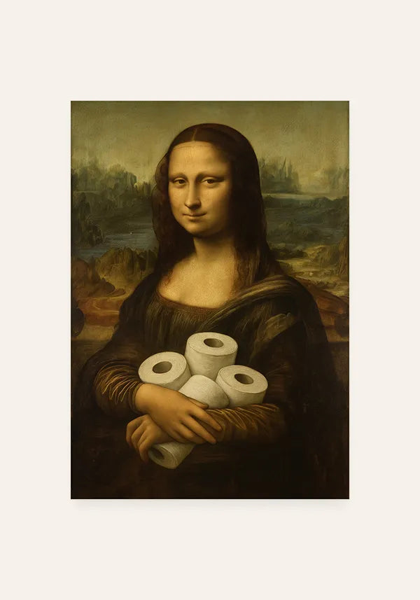 Quadro Monalista Banheiro II