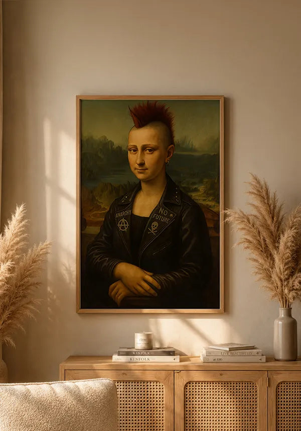 Quadro Monalisa Punk