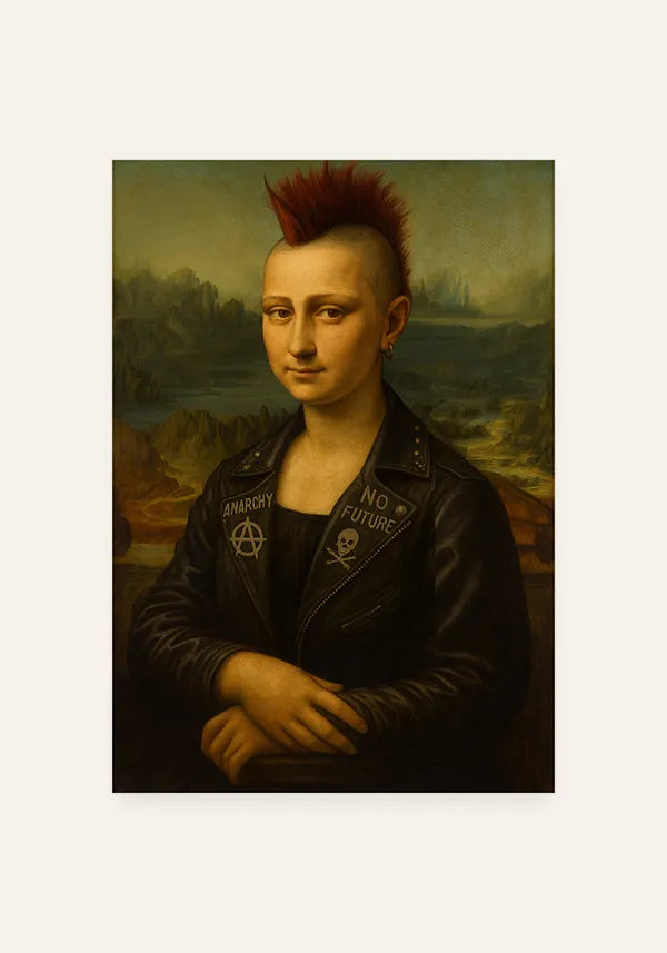 Quadro Monalisa Punk