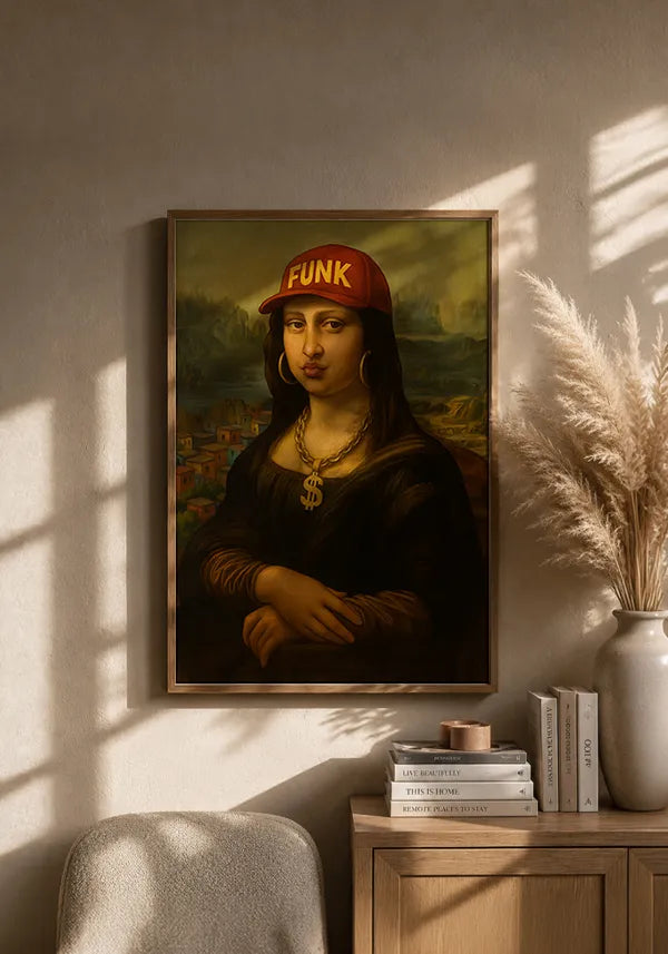 Quadro Monalisa Funk