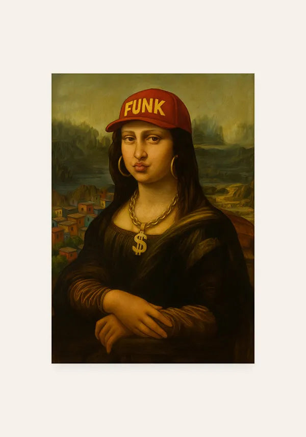 Quadro Monalisa Funk