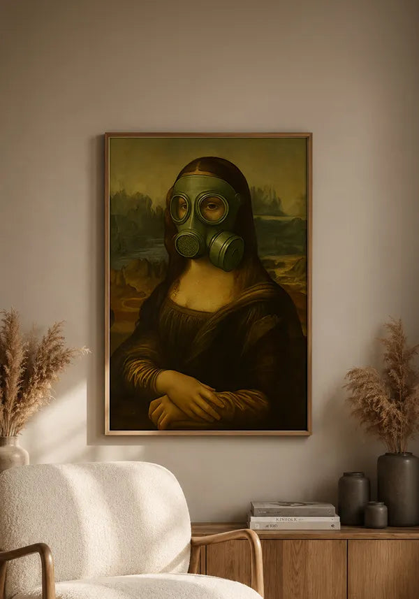 Quadro Monalista Máscara II