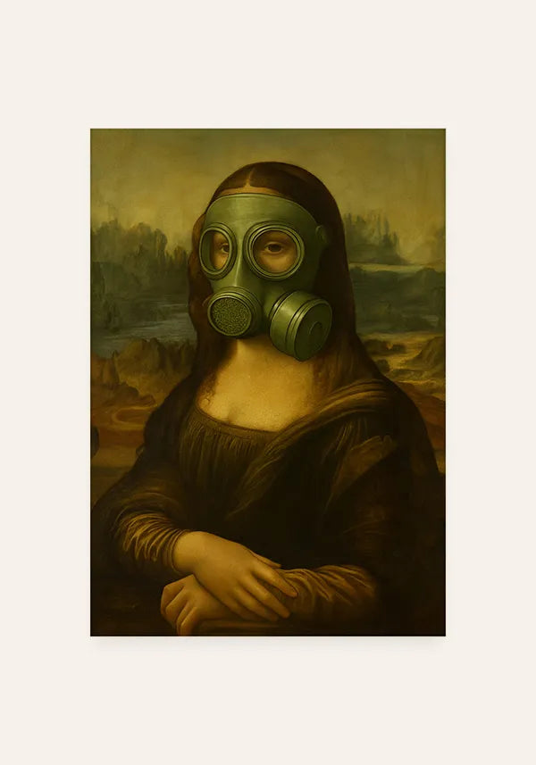 Quadro Monalista Máscara II