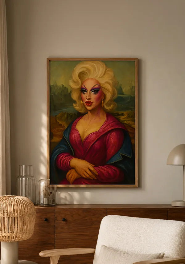 Quadro Monalista Drag Queen