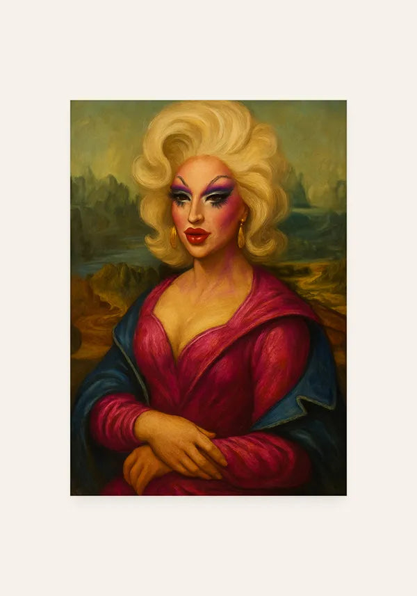 Quadro Monalista Drag Queen