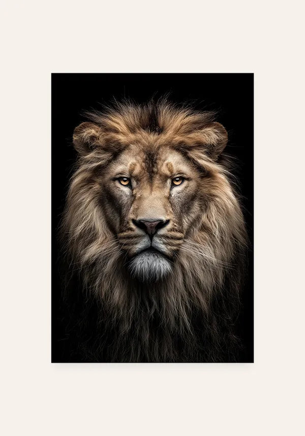 Quadro Decorativo Leão