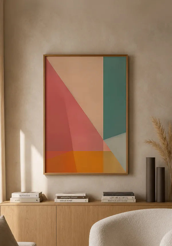 Quadro Abstrato Moderno Colorido II