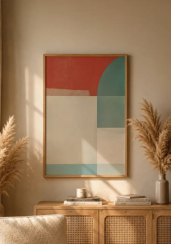 Quadro Abstrato Contemporâneo II