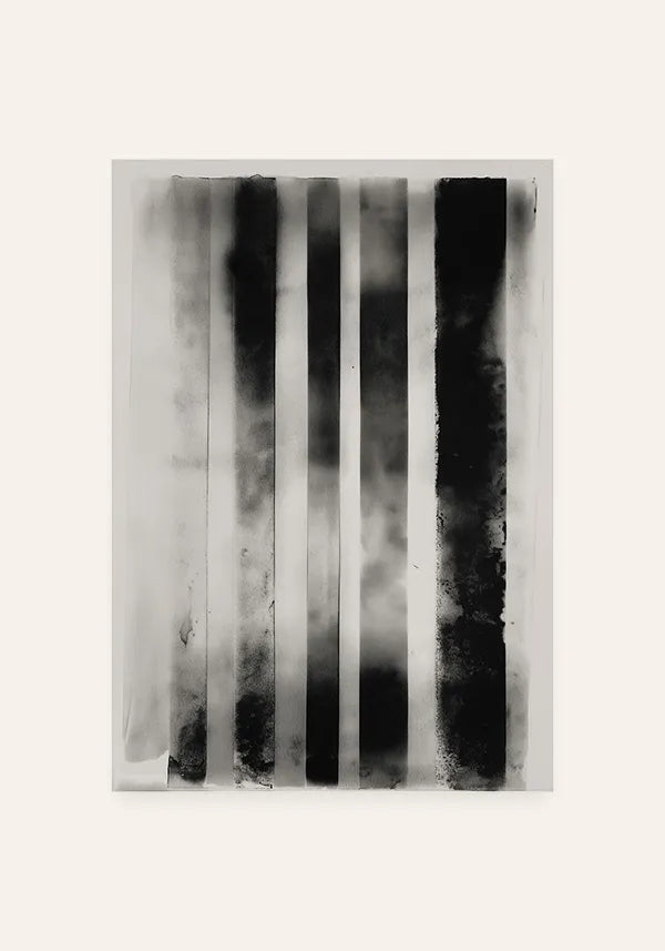 Quadro Abstrato Moderno em Preto I