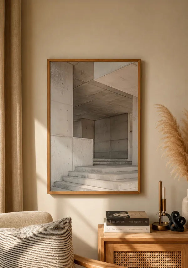 Quadro Escada Brutalista