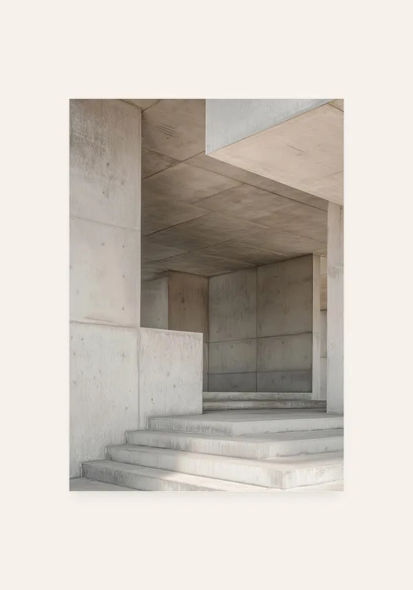 Quadro Escada Brutalista