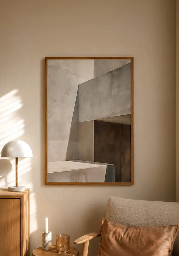 Quadro Concreto e Sombras I