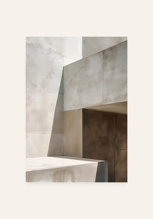 Quadro Concreto e Sombras I