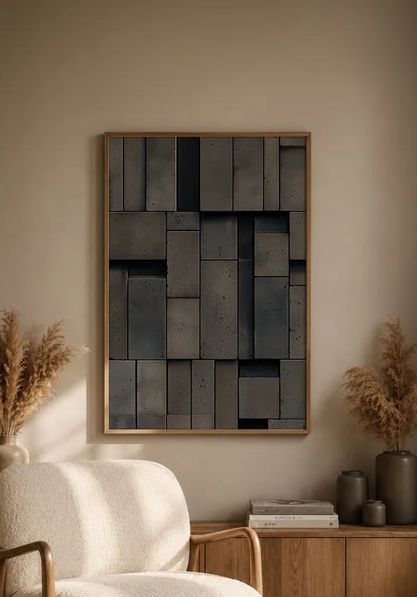 Quadro Mosaico de Concreto I
