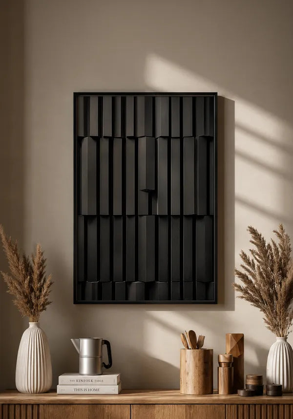 Quadro Concreto em Linhas I