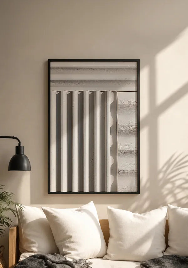 Quadro Frisos de Concreto II