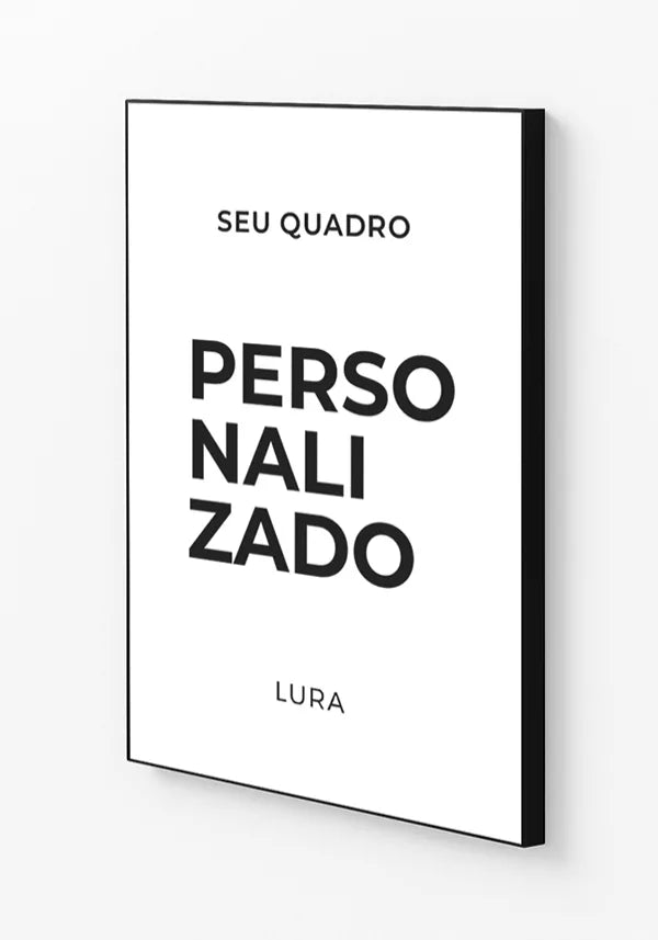 Acabamento Filete Minimalista Preta